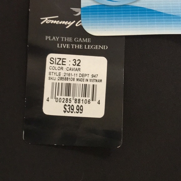 NWT Tommy Armour Dri-Logic Golf Shorts Black - Picture 12 of 16